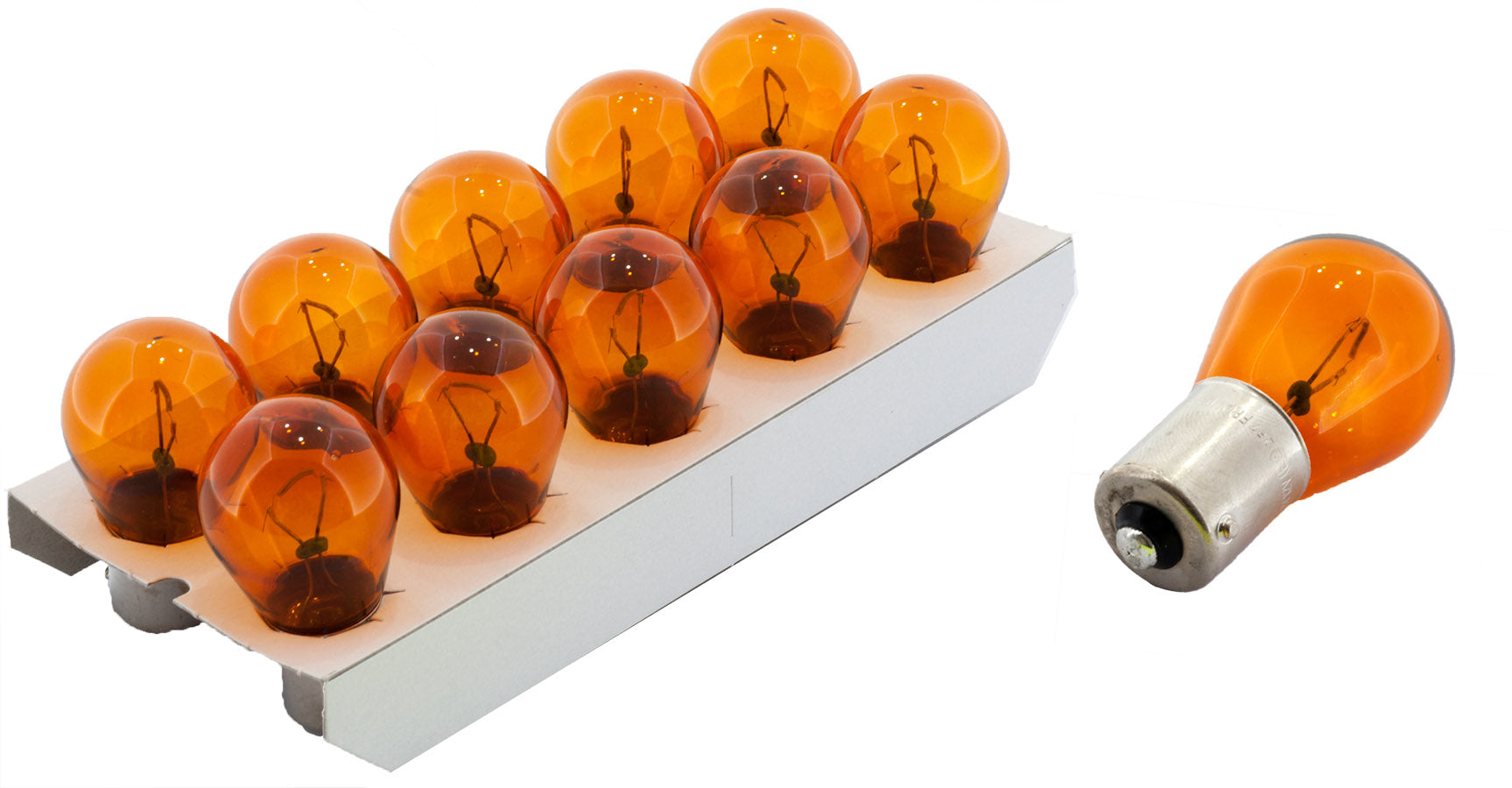 Philips bulb 12V 21W BAU15s Yellow