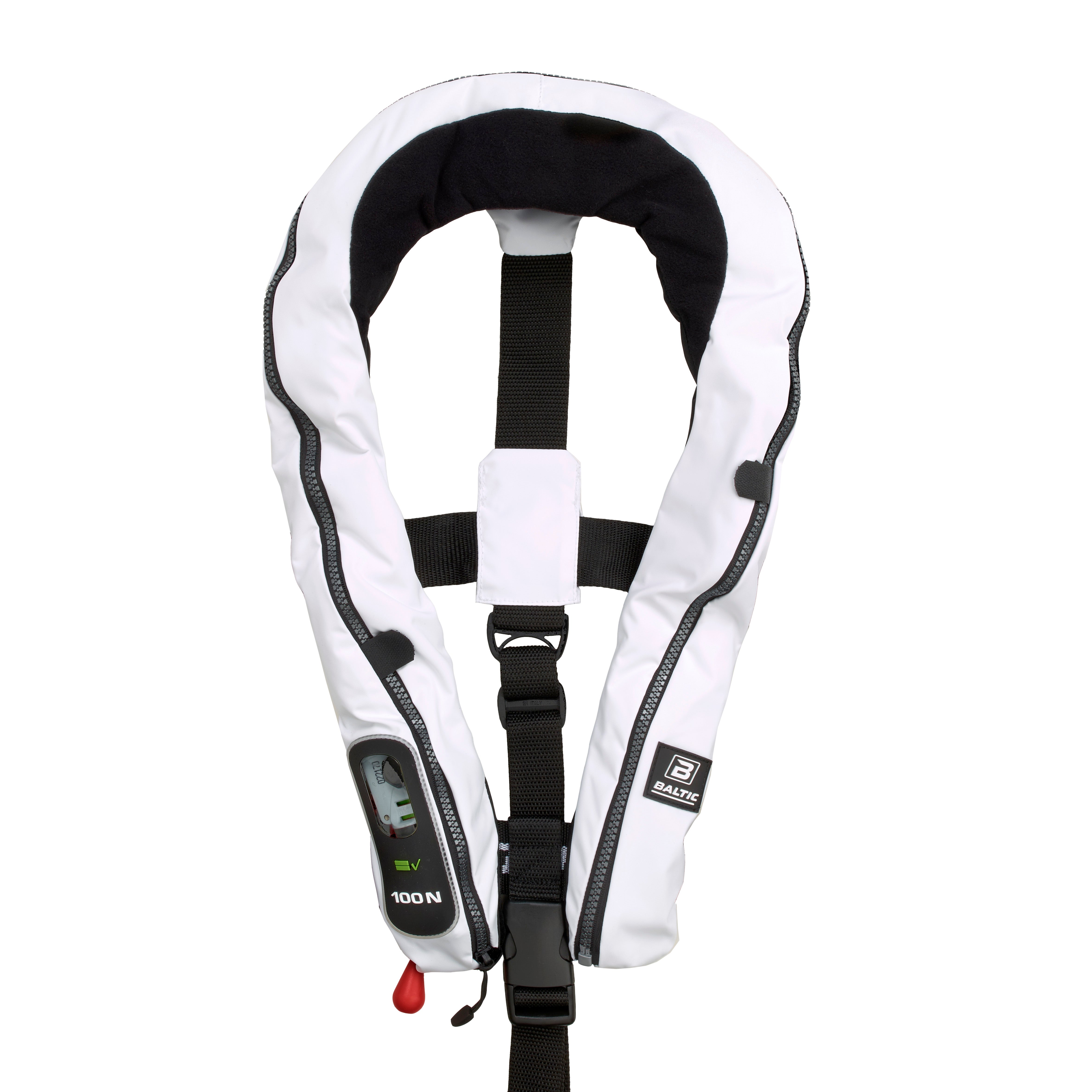 Baltic Compact 100 auto inflatable lifejacket white 30-110kg
