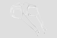 Yakk EXP Yakk EXP Side carrier Husqvarna 701 Enduro/Supermoto (16-25) Hvit – bilde 2