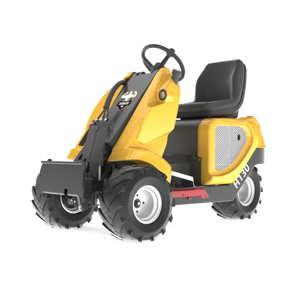 Heracles H130 - 3WD kompakt laster med 400kg Løft Avant-feste