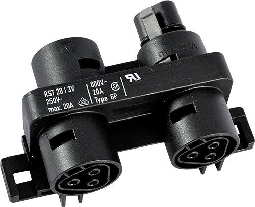 CLIX Y-splitter 1 x in, 3 x out