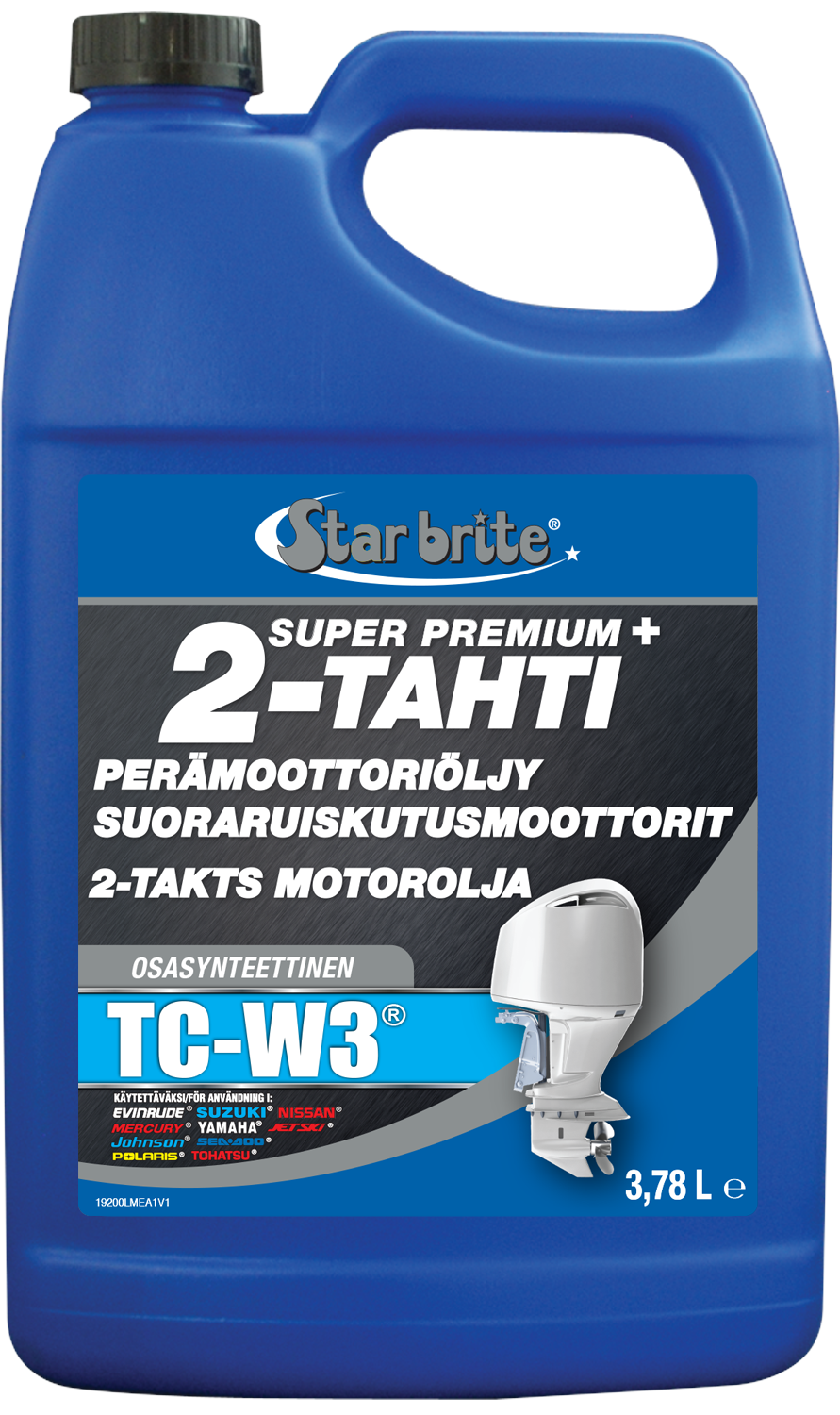 Star brite Super Premium 2-Cycle Engine Oil TC-W3 - 3,78L