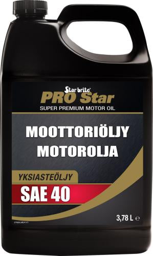 Star brite Pro Star Super Premium Heavy Duty Motor Oil SAE 40 3,78L