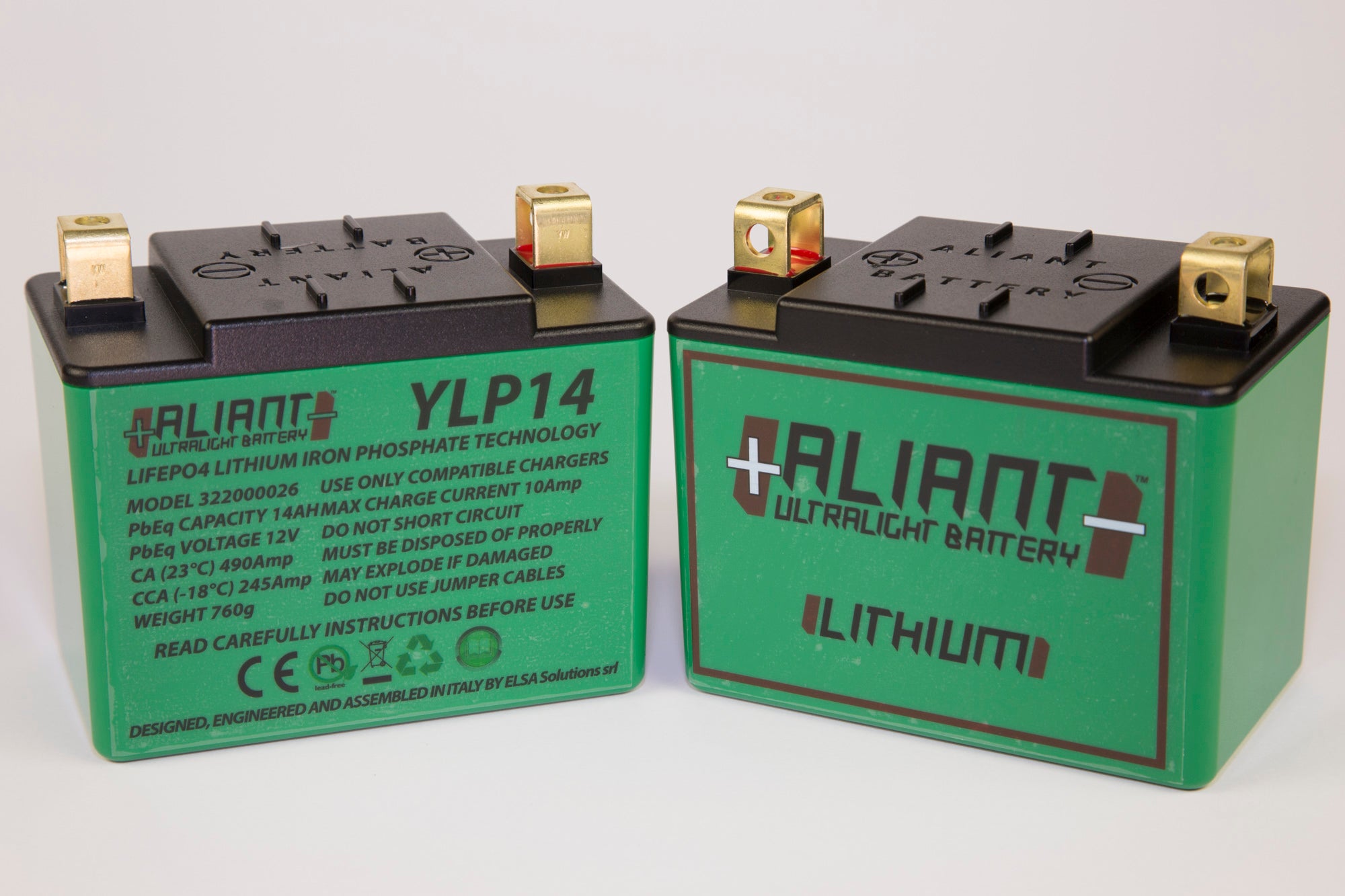 Aliant Ultralight YLP14 lithiumbattery Ready to use