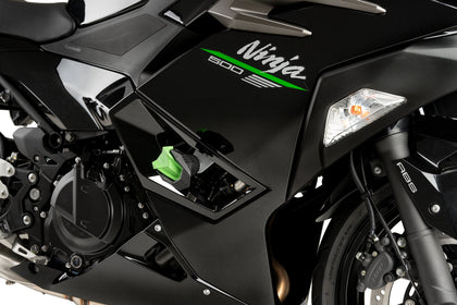 Puig Crash Pads R19 Kawasaki Ninja 500 24' C/Svart