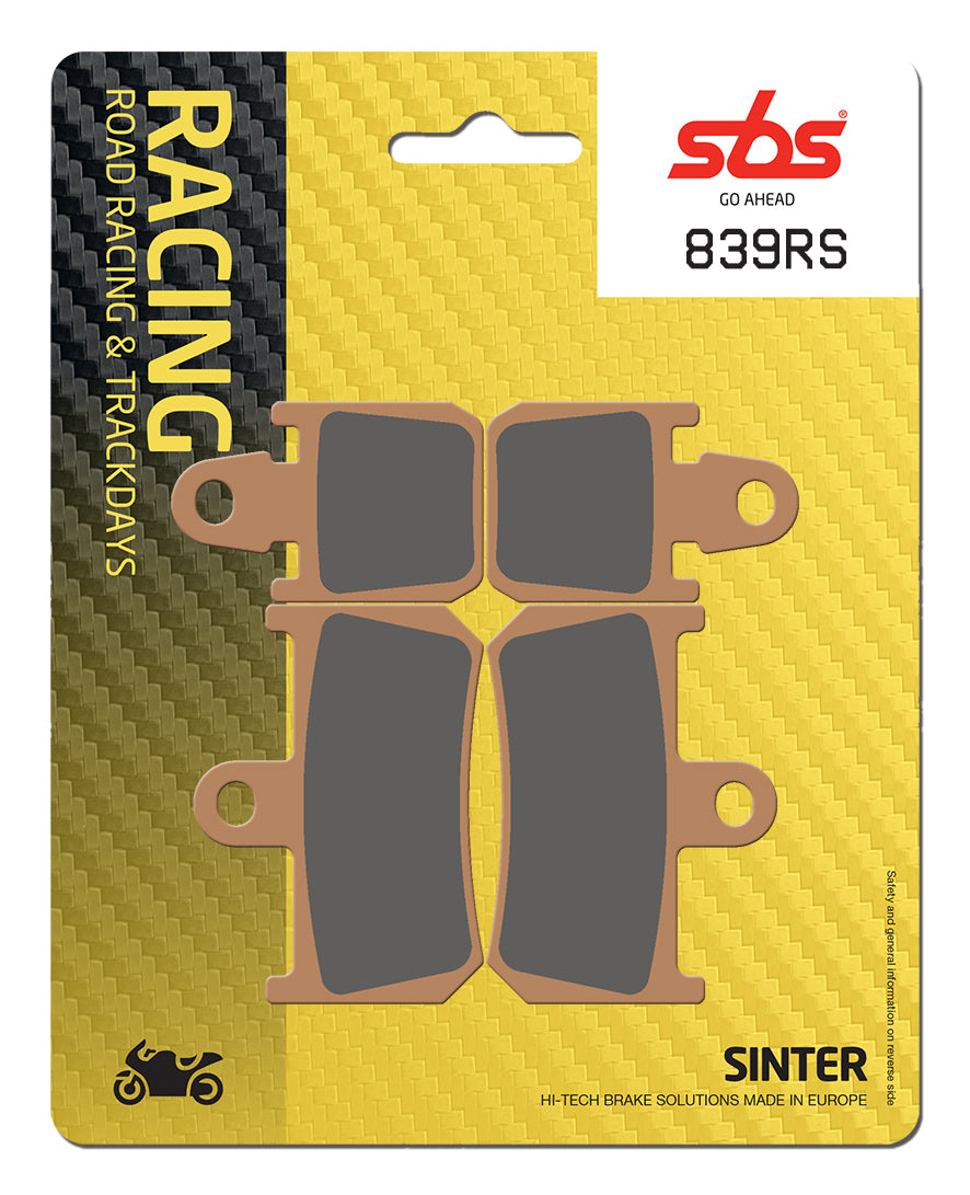 SBS Brakepads Racing Sintered