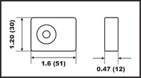 EMP Anode Alu Block Suzuki 4-350HP / J/E – bilde 2