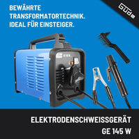 Güde Tyskland GE 145 W MMA-Sveiseapparat 100A – bilde 2