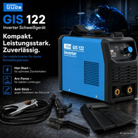 Güde Tyskland GIS 122 MMA-Sveiseapparat 120A – bilde 2