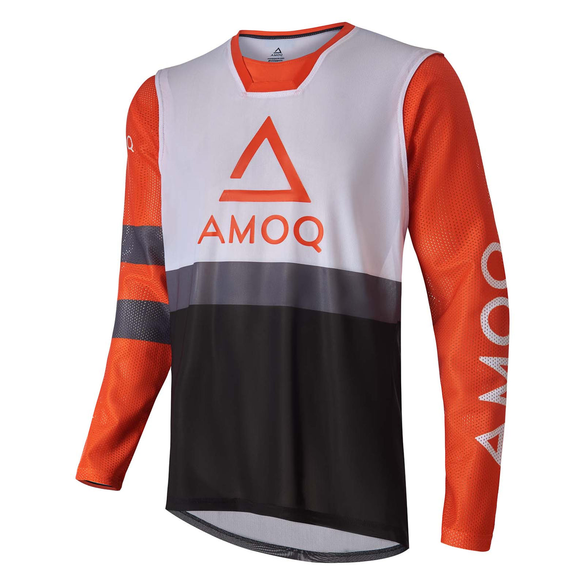 AMOQ Airline Mesh Trøye Oransje/Hvit