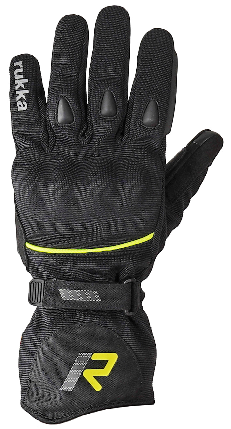 Rukka Hanske GTX Virium 2.0 Sort/Gul 9