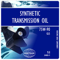 Orbitrade Gearcase oil synthetic 75w90, 200ml – bilde 1