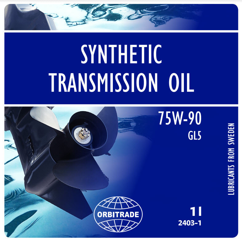 Orbitrade Gearcase oil synthetic 75w90, 1L