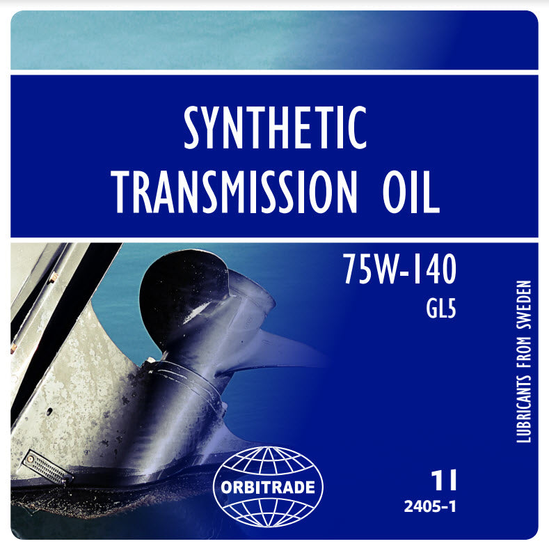 Orbitrade Gearcase oil synthetic 75w140, 1L