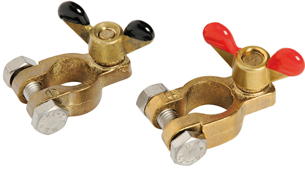 Osculati pair of Batteri clamps