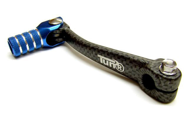 Tec-X Gir pedal Carbon-style/Blå Minarelli AM6