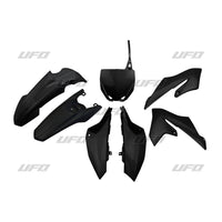 UFO Plastic Sett 5-parts Svart 001 YZ65 19- – bilde 1