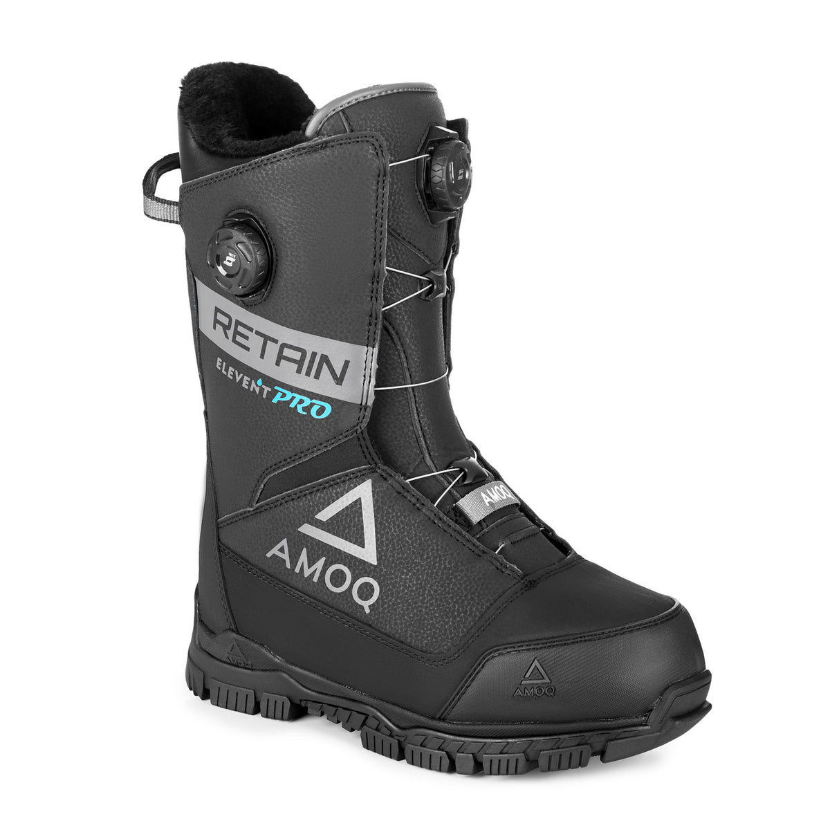 AMOQ Retain Dual Opti-Fit lacing Støvel Svart/Grå