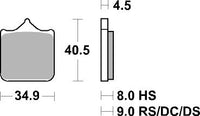 SBS Brakepads Sintered – bilde 1