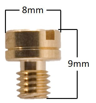 Main Jet # 58 , Round, Fits: Mikuni