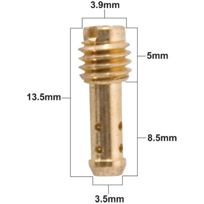 ProX Tomgangsdyse Mikuni VM22/210 #80 (5 stk)