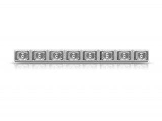 Balance weight chrome 4.8*10mm 8x5g (50pcs)