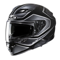 HJC Hjelm F71 Idle MC5 Svart/Grå – bilde 1