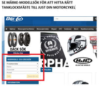 Givi Specific metal Flens for Feste the TankLock Tank Veske KTM Duke 125-390 ( – bilde 1