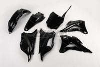 UFO Plastic Sett 5-parts Svart KX85 14-21 – bilde 1