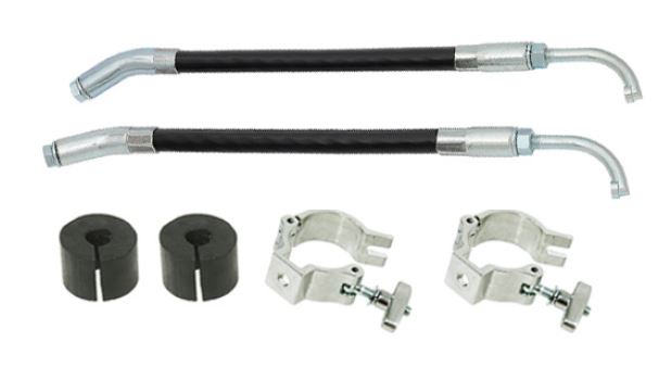 Sno-X Ice Scratcher Sett carbide with A-arm Brakett (pair)