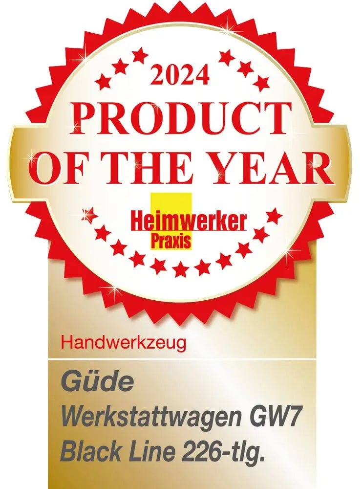 GÜDE Verktøyvogn - 226 deler PROFF