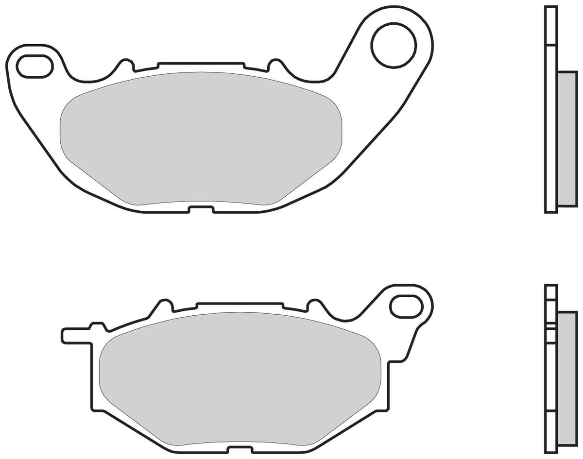 Brembo Brakepads Sintered Fram Vei