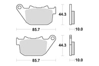 SBS Brakepads Sintered Bak – bilde 2