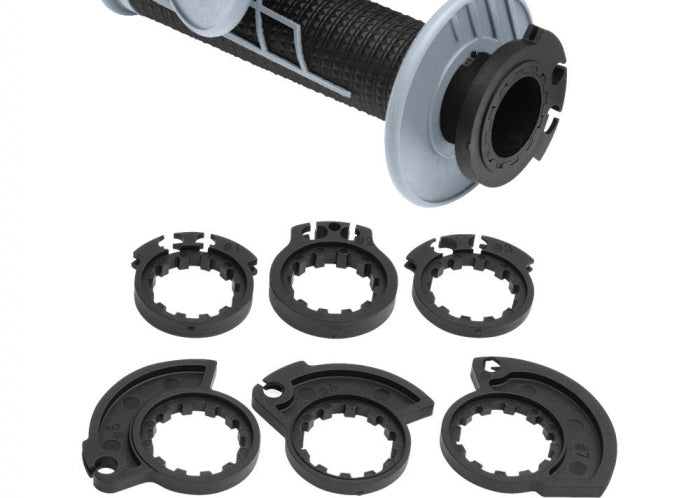 Pro Taper Protaper Grep Clampon 1/2 Waffle Neon Grønn/Svart