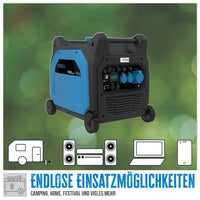 Güde Tyskland ISG 6600-3 E Strømaggregat Inverter 6,6kW – bilde 3