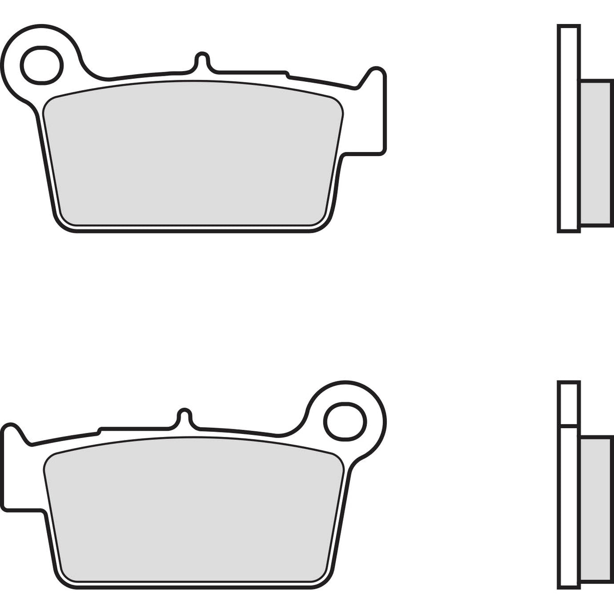 Brembo Brakepads Sintered Offroad