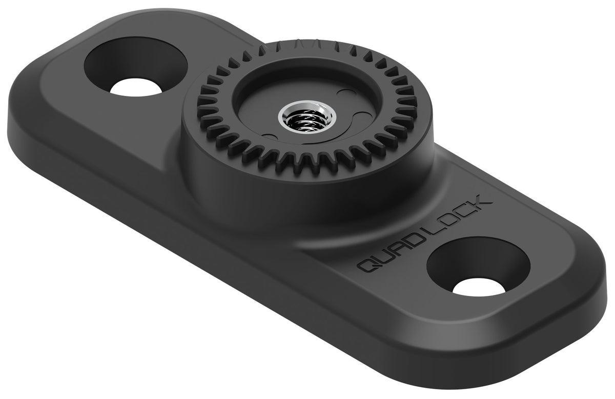 Quad Lock Quad Lås 360 Base - Flat Rectangle 2 Hole