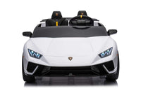 Lamborghini Huracan Performante hvit elbil for barn – bilde 2