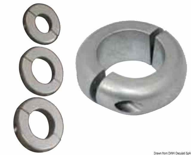 Osculati shaft anode, narrow 30mm