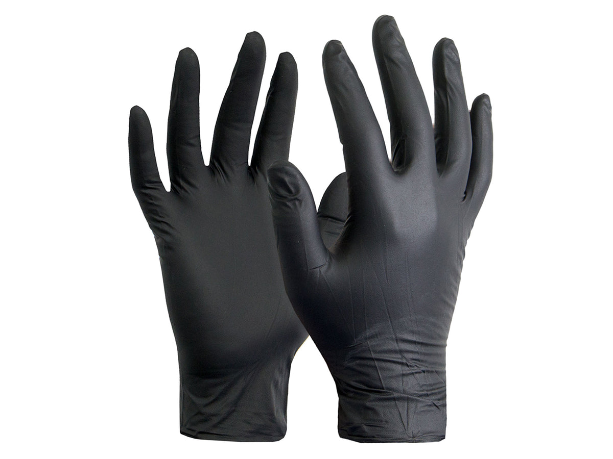 Hyper Nitrilhansker Svart L (50-pakning)