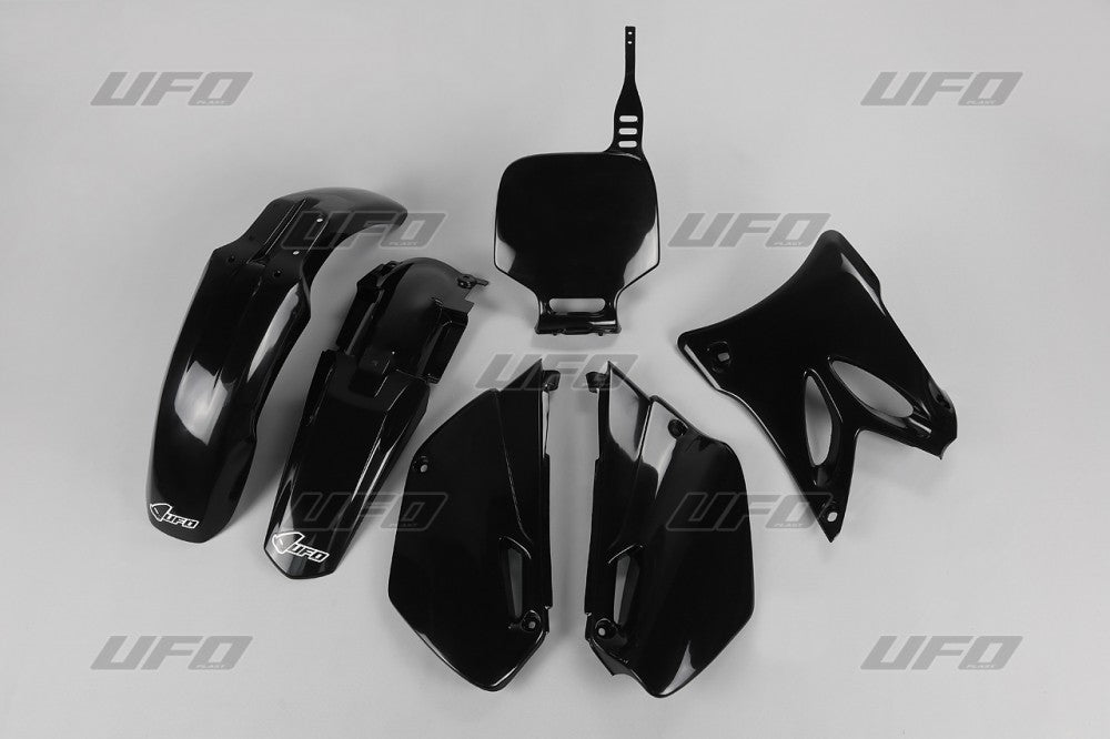 UFO Plastic Sett 5-parts Svart YZ85 02-14