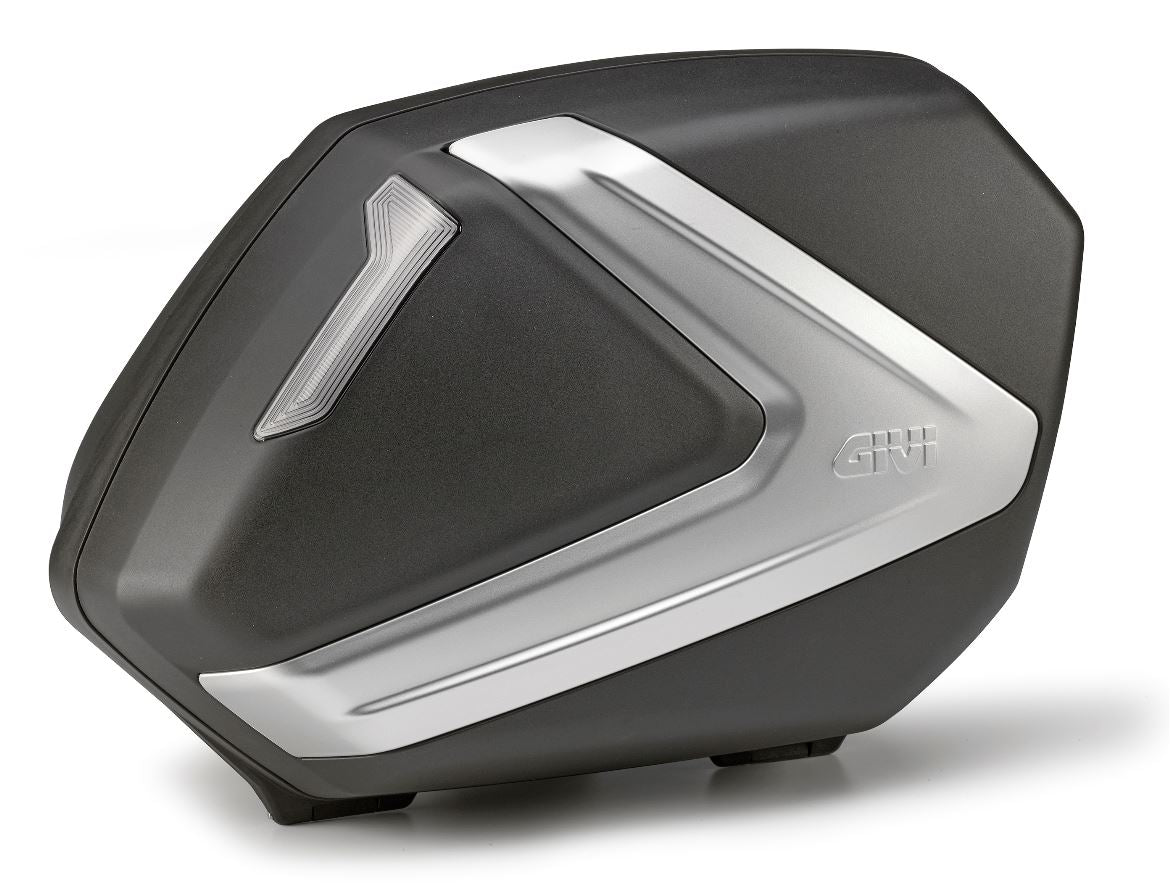 Givi V37 Tech pair of blacksidecases with smoke reflectors