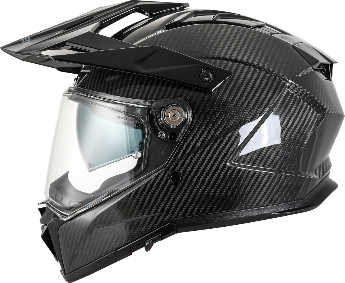 APEX Hjelm AC500 Karbon Solid Glanset