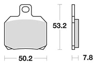 SBS Bremseklosser Ceramic 157HF – bilde 1