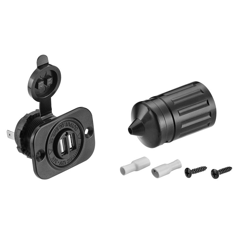 Easterner USB double socket 12V-24V