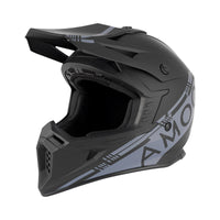 AMOQ Meteor V2 Hjelm Svart/Grå – bilde 2
