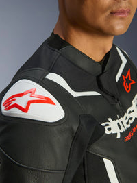 Alpinestars Skinnjakke GP Force v2 Svart/Hvit – bilde 2