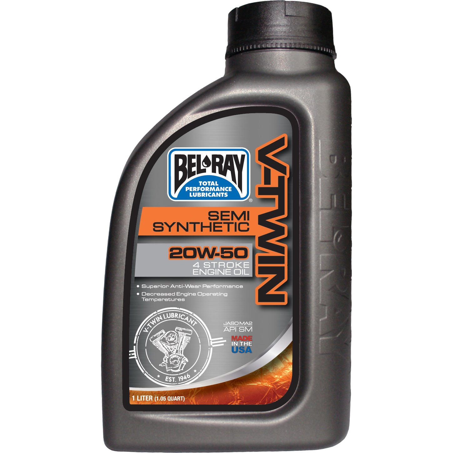 Bel-Ray V-Twin Semi-Synthetic 20W-50 1L
