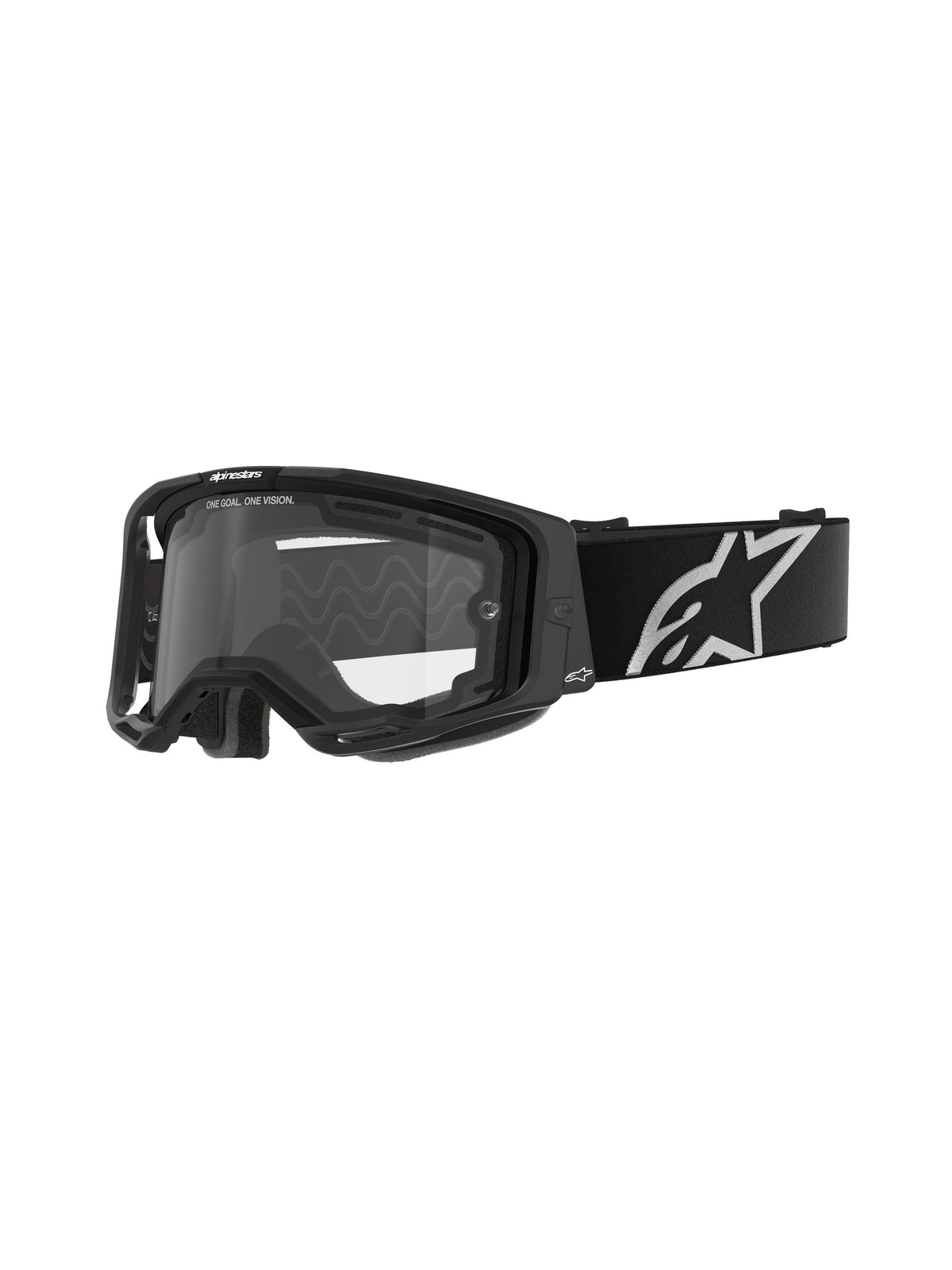 Alpinestars Goggles Vision 8 Corp DUAL PANE Svart/ Klar
