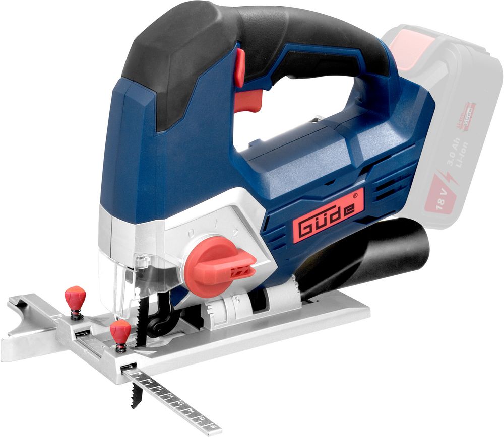 Güde 18V Sag-kombo - Stikksag + Sirkelsag + Bajonettsag + Feinsag + batteri